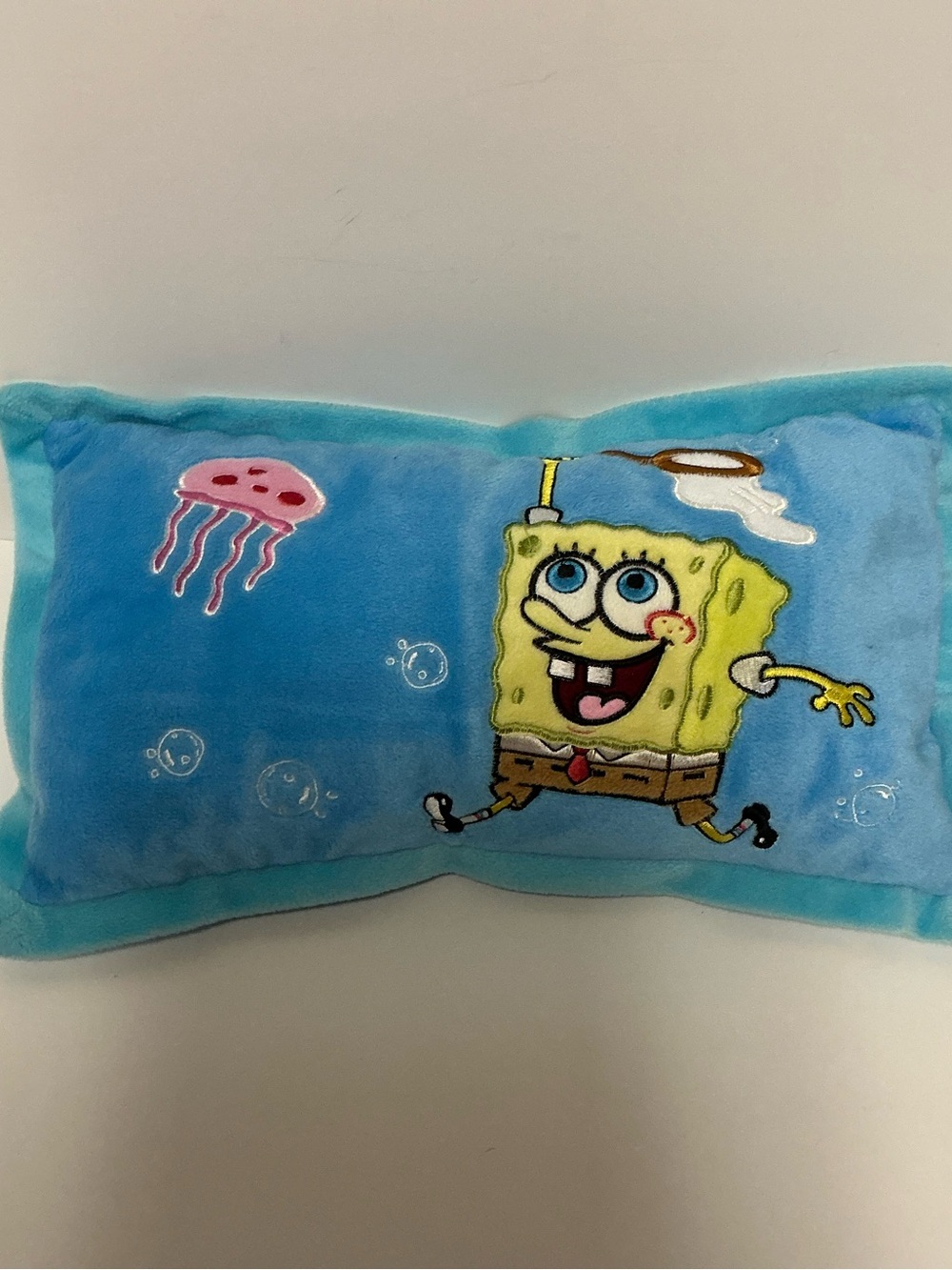 SpongeBob SquarePants Blue Plush Pillow